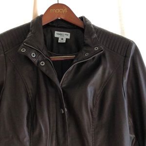 Leather like jacket